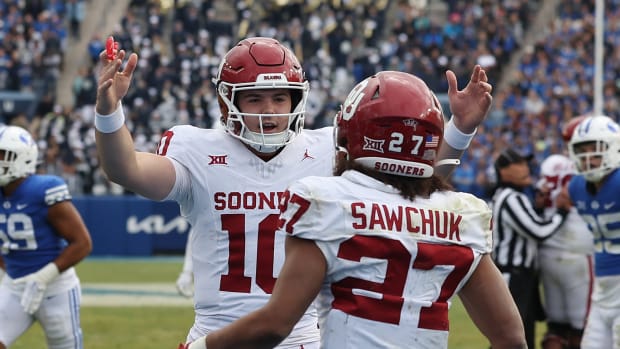FB - Jackson Arnold, Gavin Sawchuk, BYU Cougars